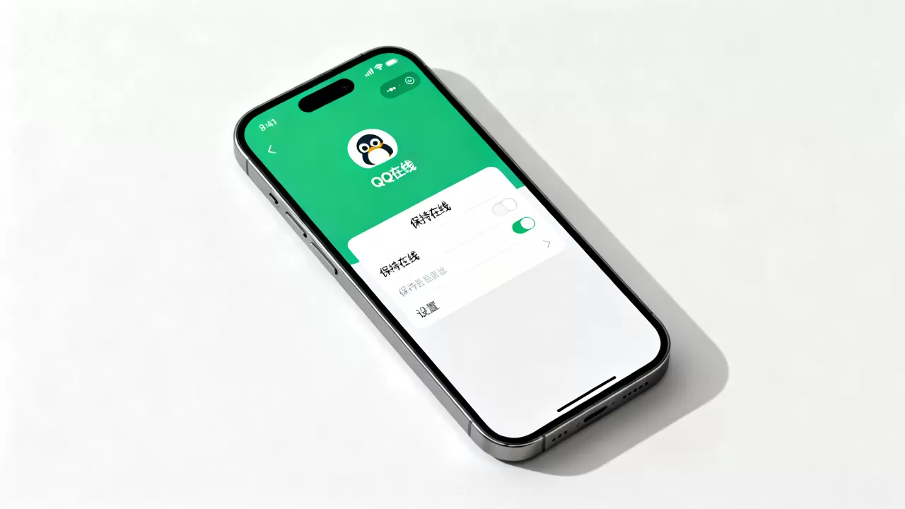 iPhone QQ一直在线怎么设置，iPhone QQ保持在线