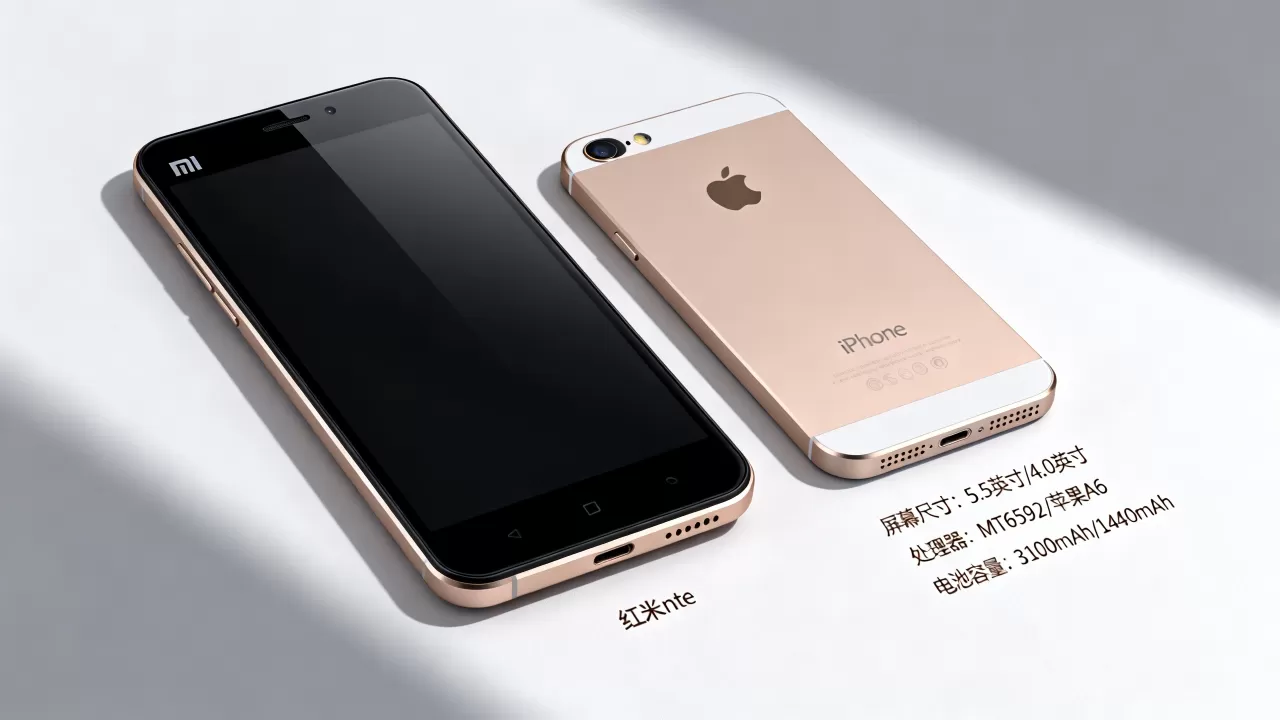 红米note和iphone5哪个好？红米note和iphone5对比