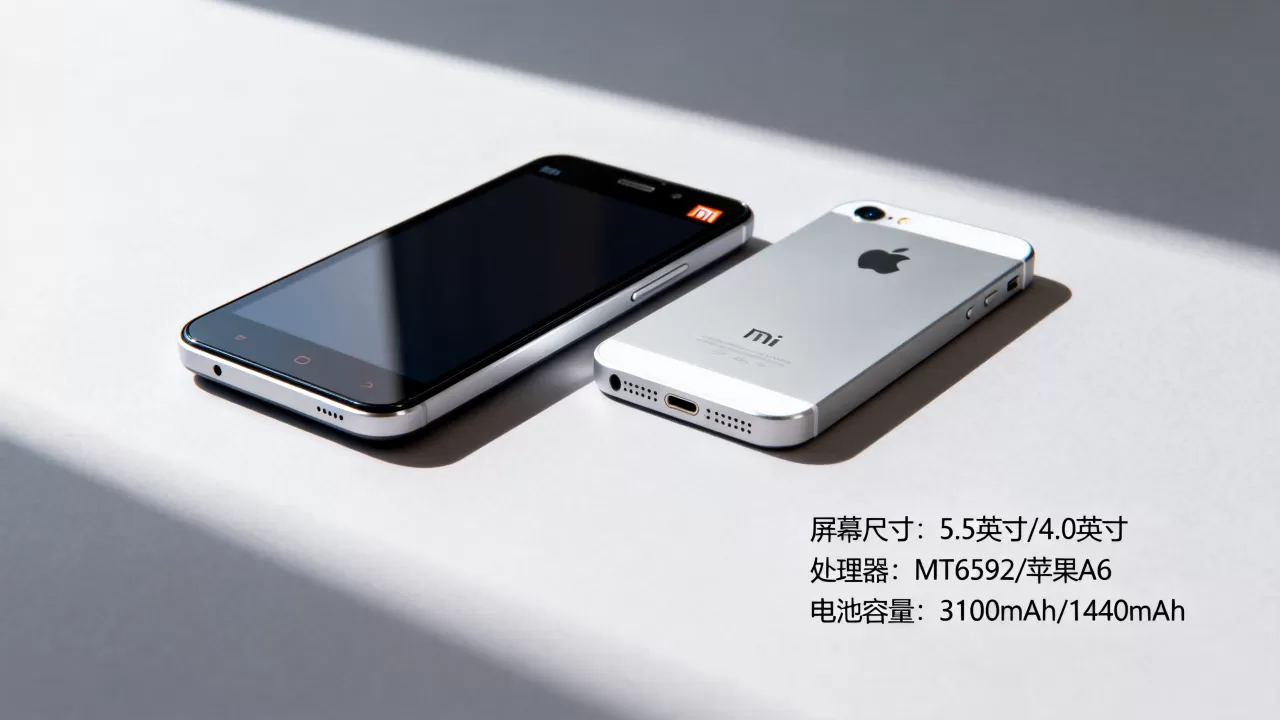 红米note和iphone5哪个好？红米note和iphone5对比