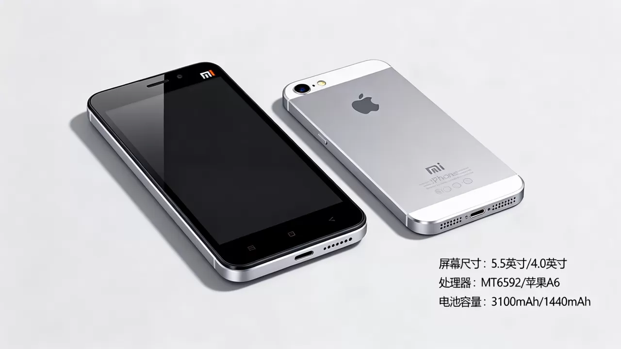 红米note和iphone5哪个好？红米note和iphone5对比