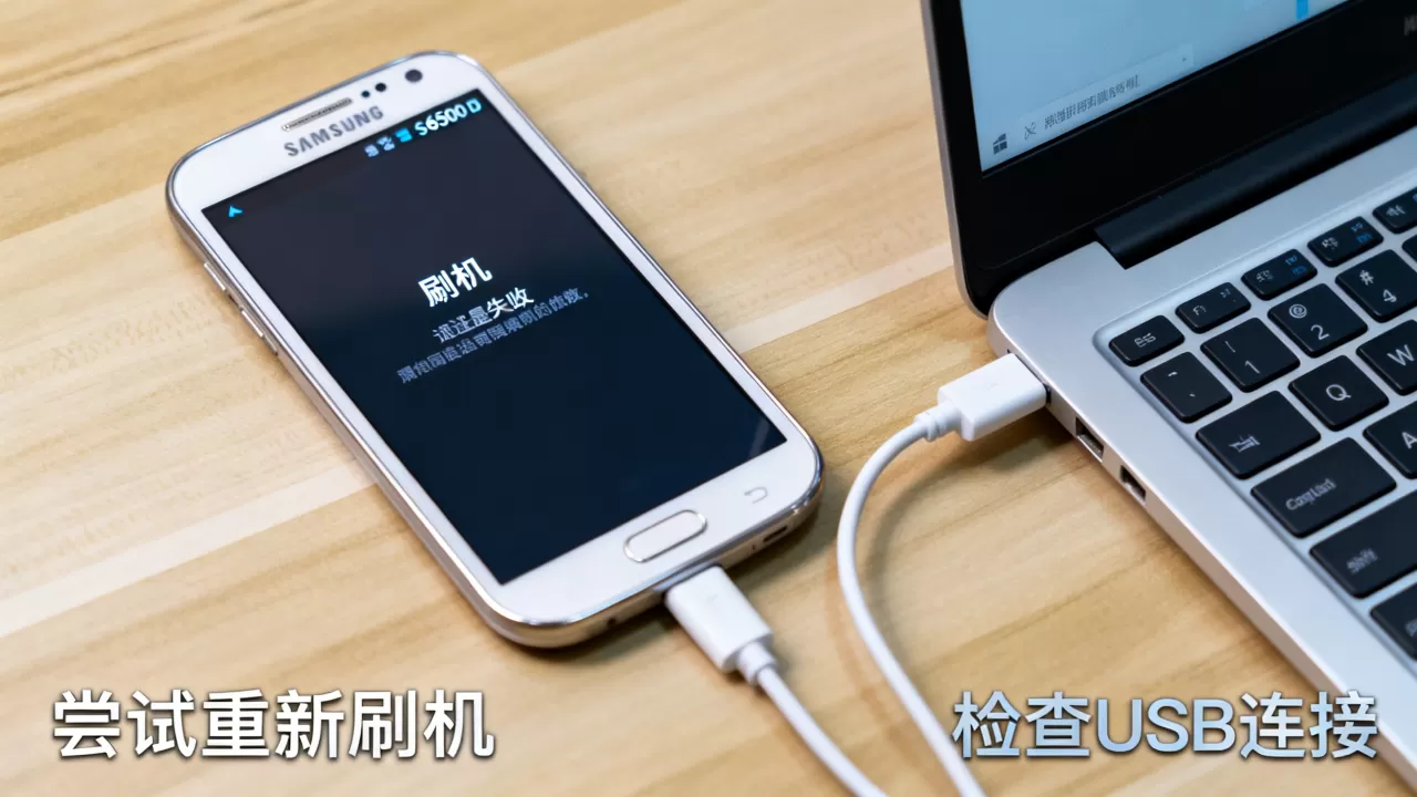 三星s6500d刷机失败怎么办，三星s6500d