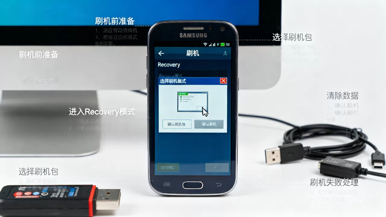 三星gt s5830刷机教程，三星s5830刷机失败怎么办