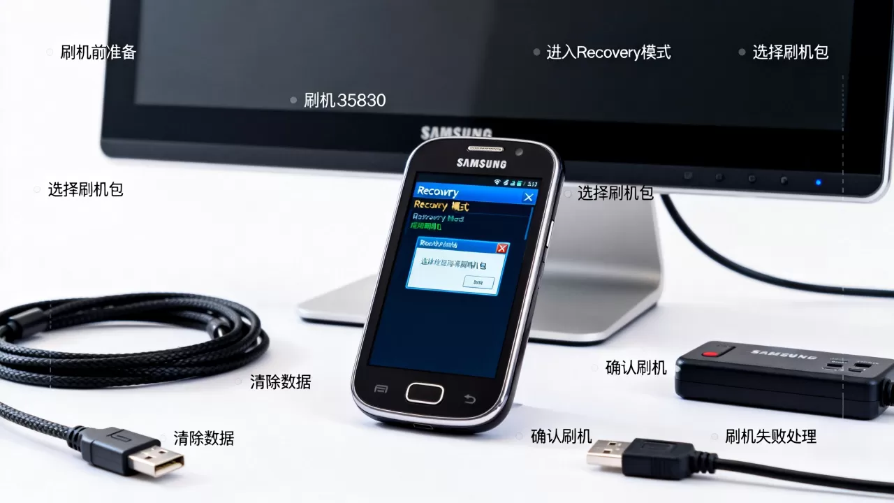 三星gt s5830刷机教程，三星s5830刷机失败怎么办