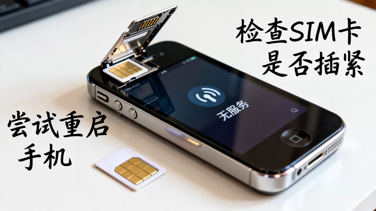iphone4s插卡无服务怎么办，iphone4s无信号故障排查