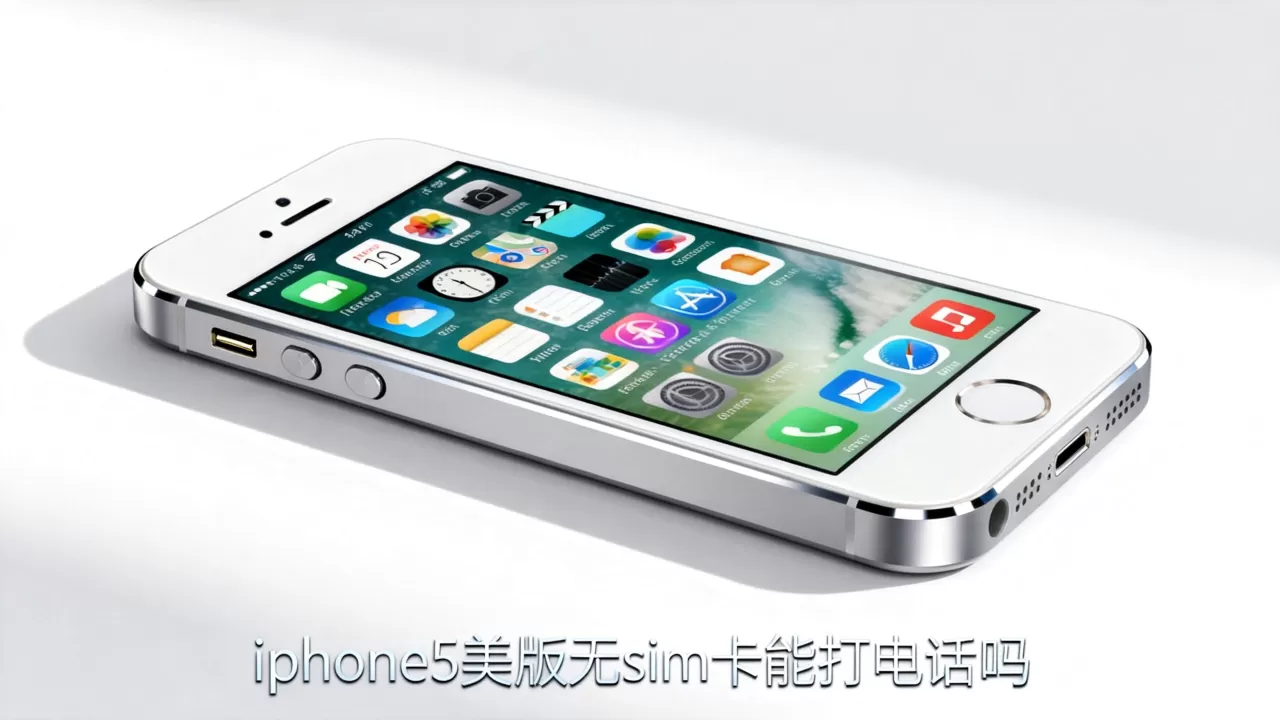 iphone5美版无sim卡能打电话吗，iphone5美版
