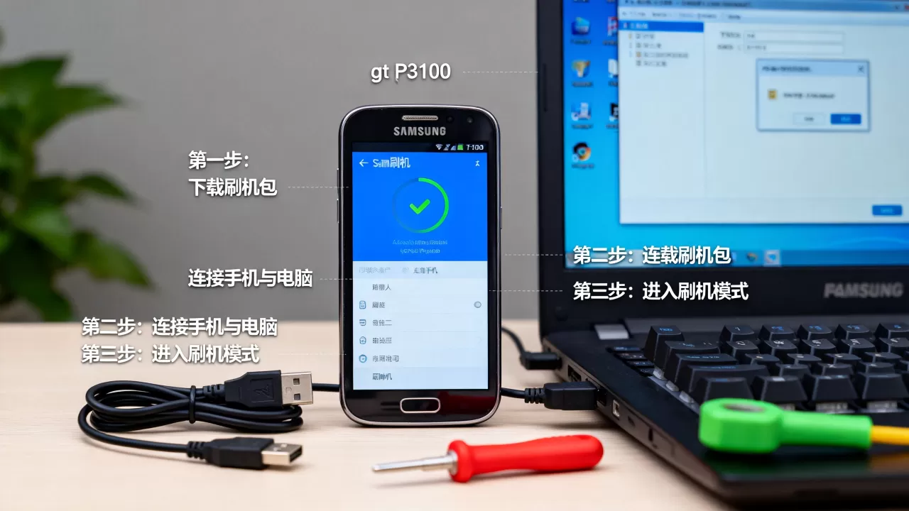 三星gt p3100 刷机教程，三星gt p3100刷机包下载