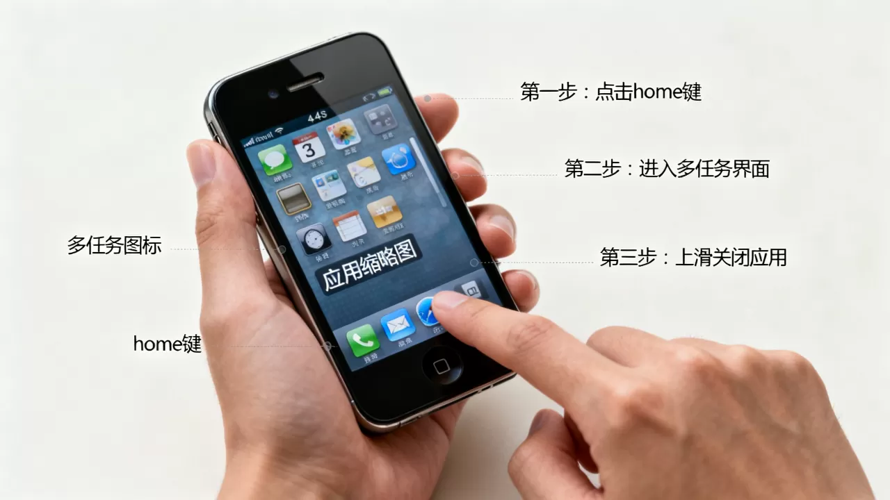 iphone4s怎么关闭后台,iphone4s如何彻底关闭后台应用 iphone4s怎么关闭后台,iphone4s如何彻底关闭后台应用