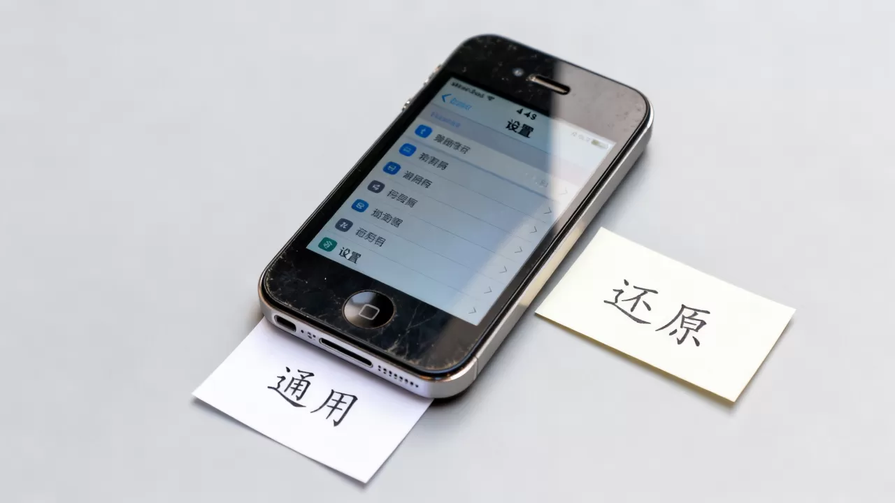 iphone4s还原出厂设置，iphone4s恢复出厂设置方法