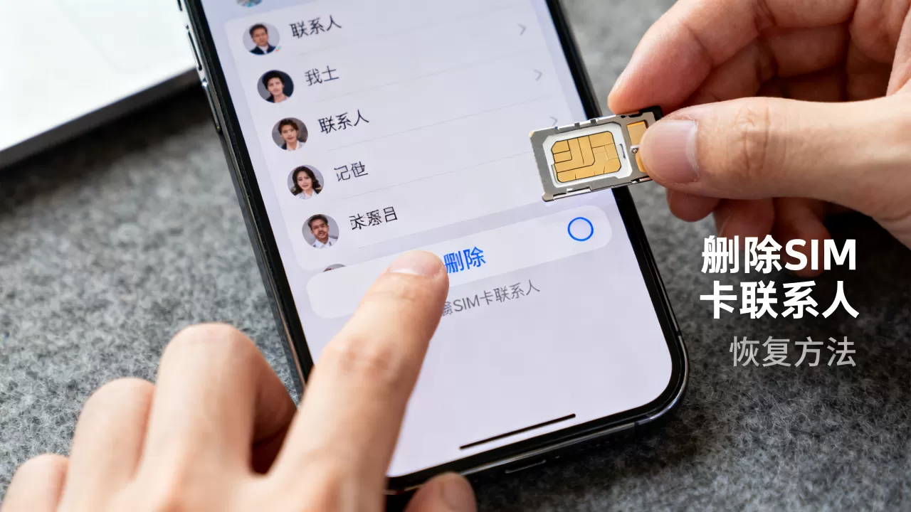 iphone删除sim卡联系人后还能恢复吗，iphone删除sim卡联系人