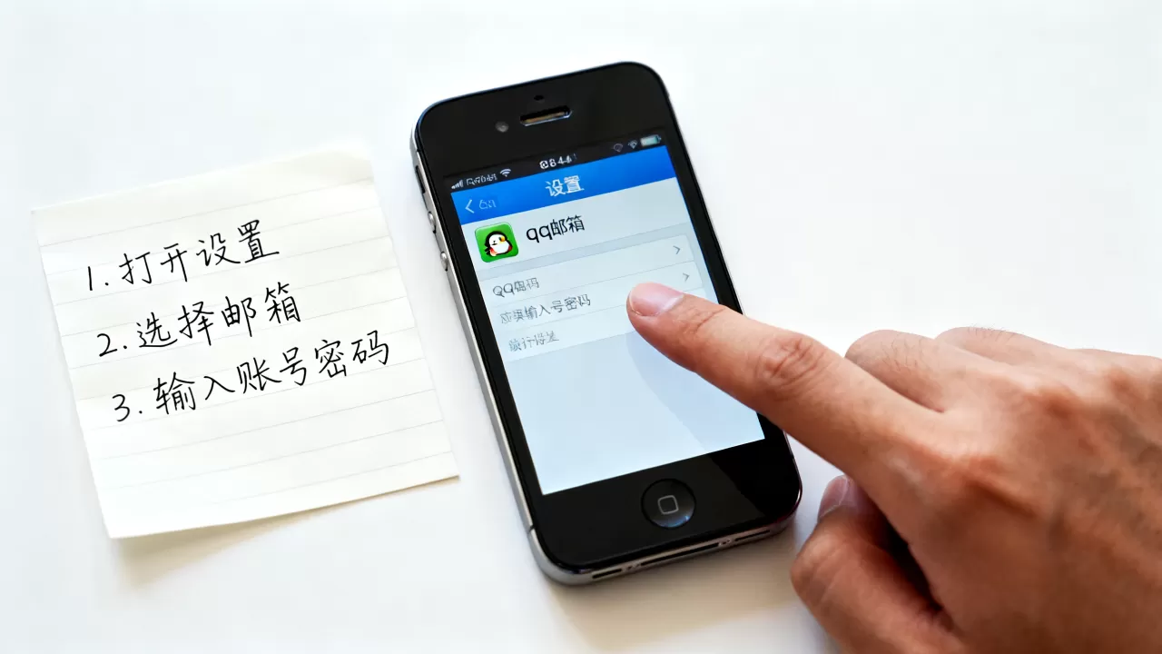 iphone4s怎么设置qq邮箱？iphone4s设置qq邮箱详细步骤