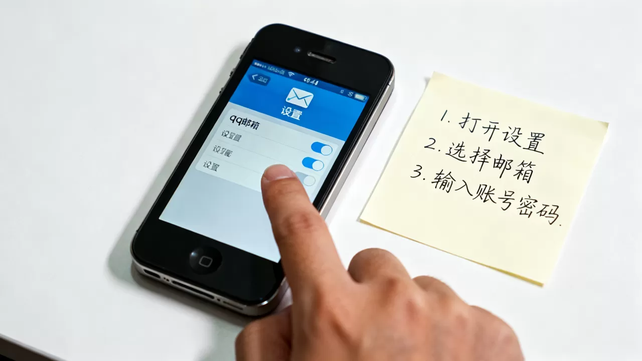 iphone4s怎么设置qq邮箱？iphone4s设置qq邮箱详细步骤