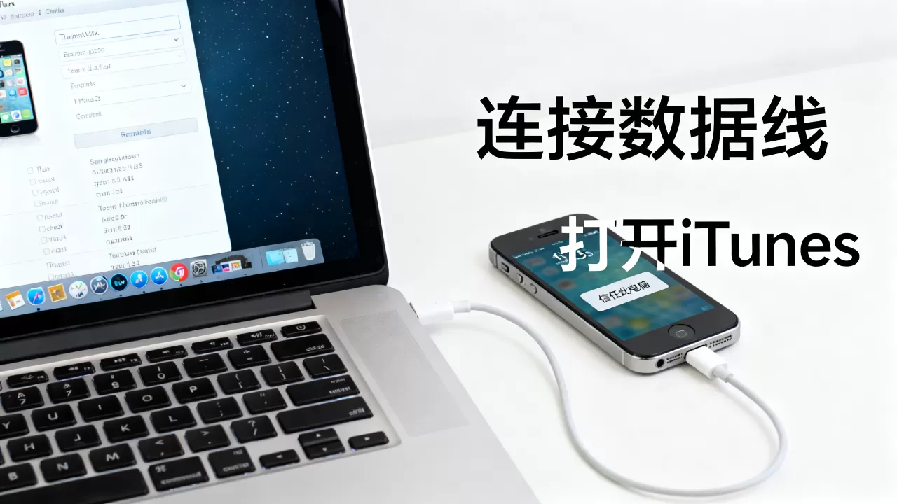 iphone5s与电脑同步怎么操作，iphone5s连接电脑没反应