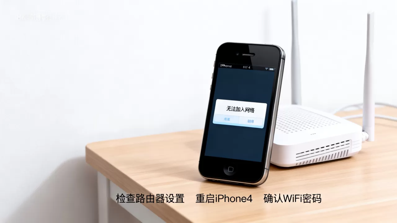 iphone4无法加入网络怎么办，iphone4连不上wifi
