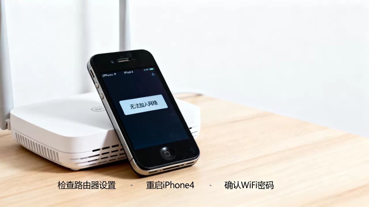 iphone4无法加入网络怎么办，iphone4连不上wifi