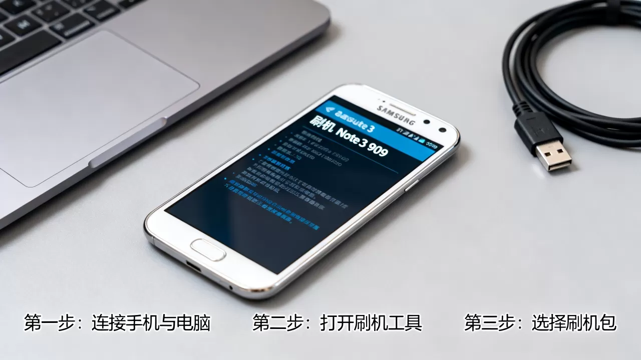 三星note3 9009怎么刷机，三星note3 9009刷机教程