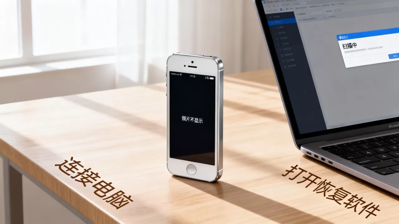 iphone5s不显示照片怎么办？iphone5s照片丢失恢复方法