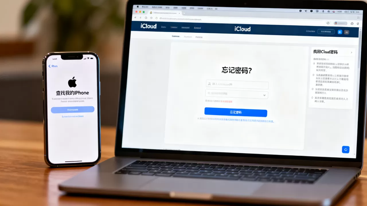 查找我的iphone忘记密码了怎么办，苹果手机iCloud密码找回