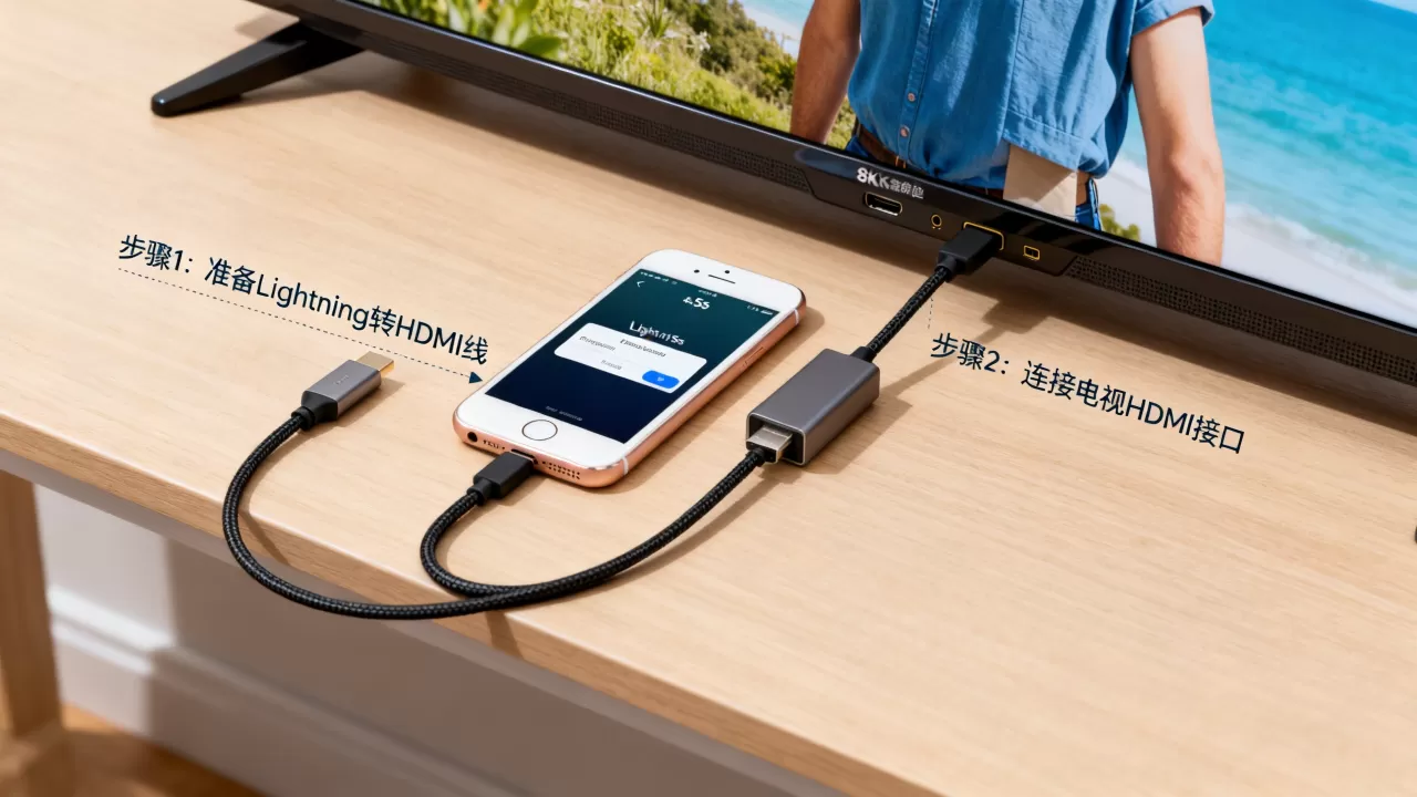 iphone5s怎么连接电视?iphone5s连接电视教程 iphone5s怎么连接电视?iphone5s连接电视教程