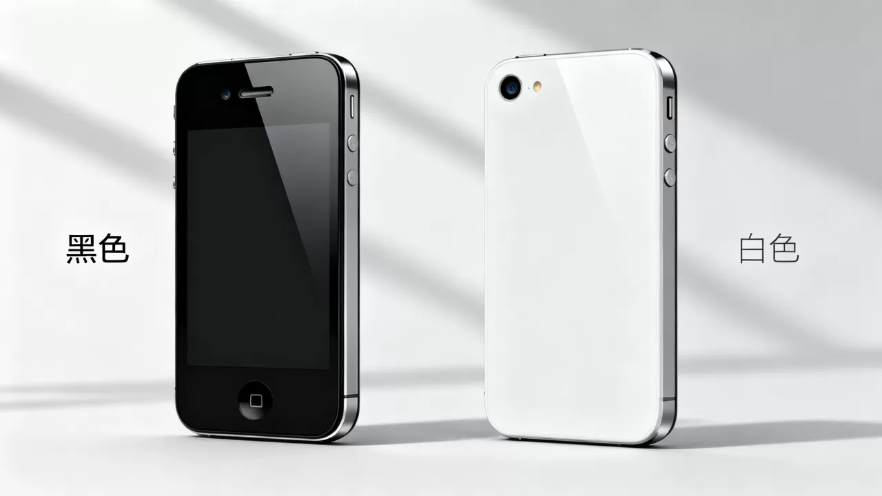 iPhone4s黑色还是白色？iPhone4s黑色和白色哪个好看？