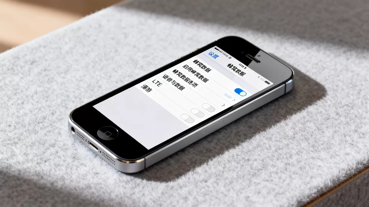 iPhone5移动蜂窝数据怎么设置，iPhone5蜂窝数据设置