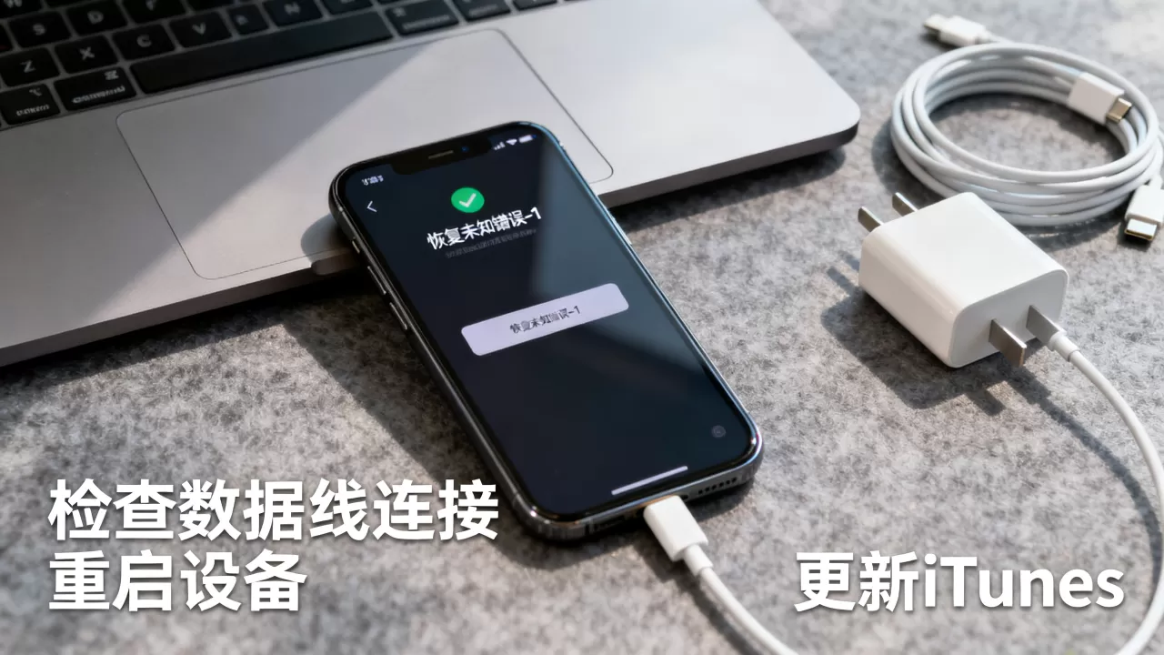 iphone恢复未知错误-1怎么办，iphone恢复未知错误