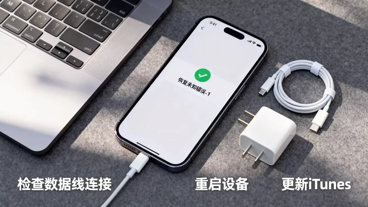 iphone恢复未知错误-1怎么办，iphone恢复未知错误