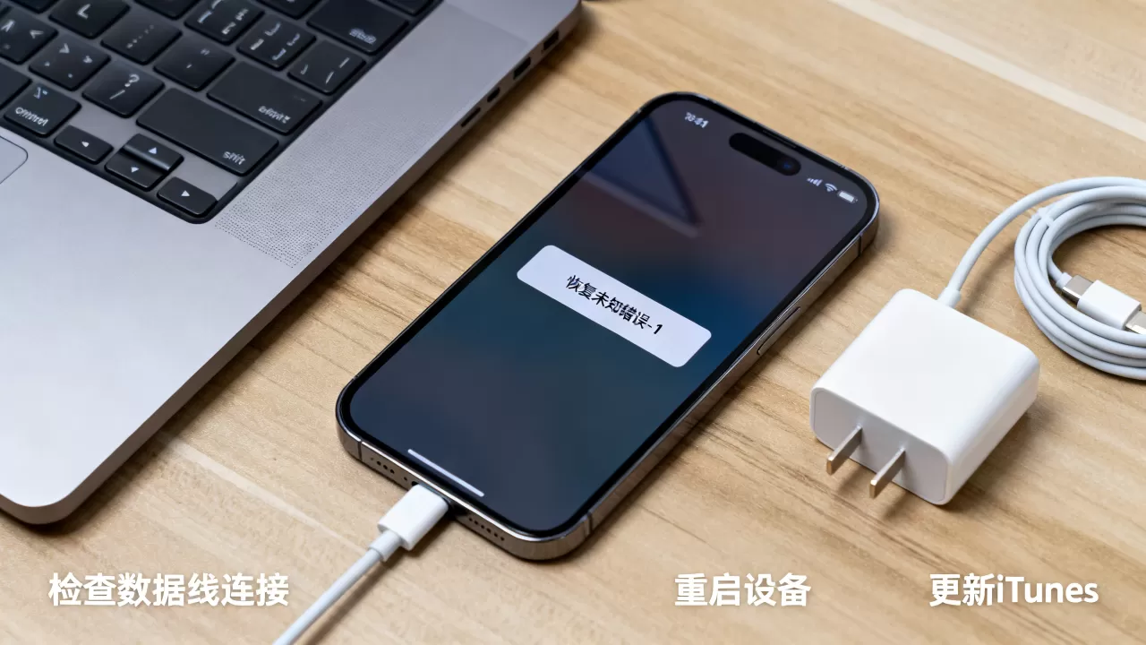 iphone恢复未知错误-1怎么办，iphone恢复未知错误
