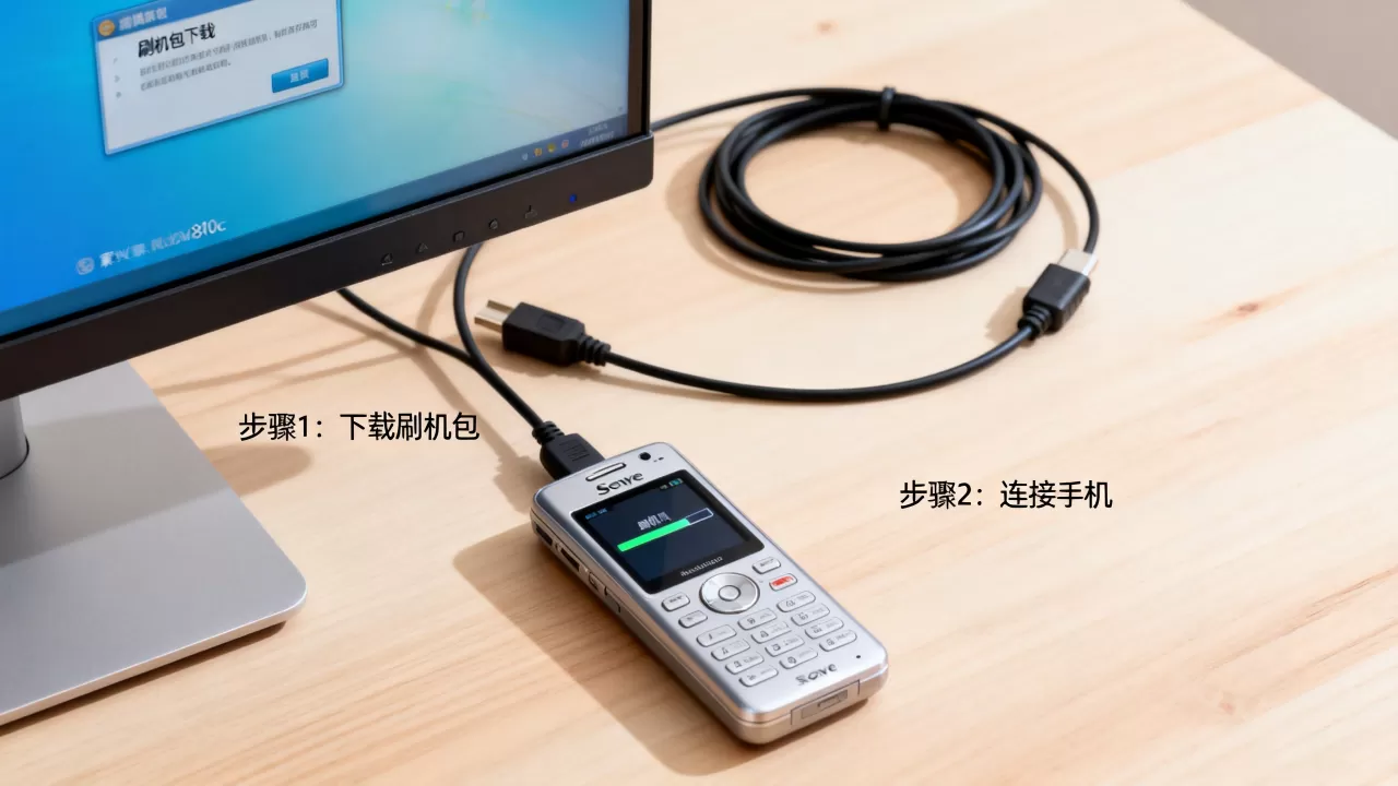 索爱w810c刷机教程，索爱w810c刷机包下载