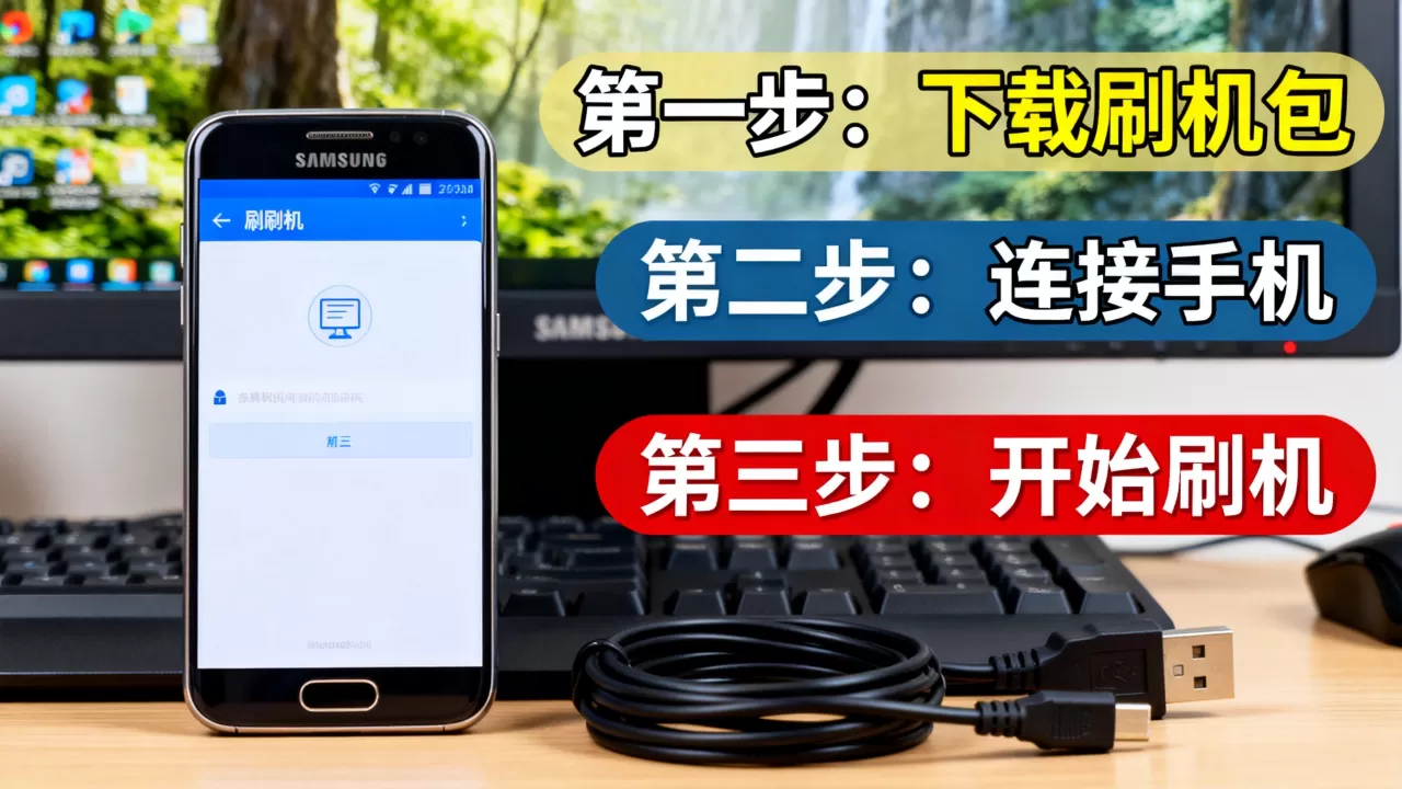 三星手机刷机教程，三星手机刷机教程