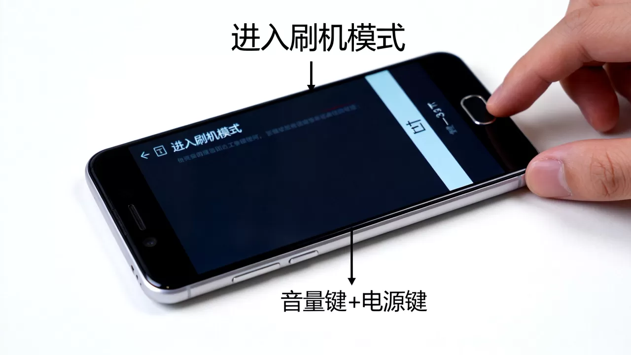 一加3t刷机模式怎么进，一加3t刷机模式