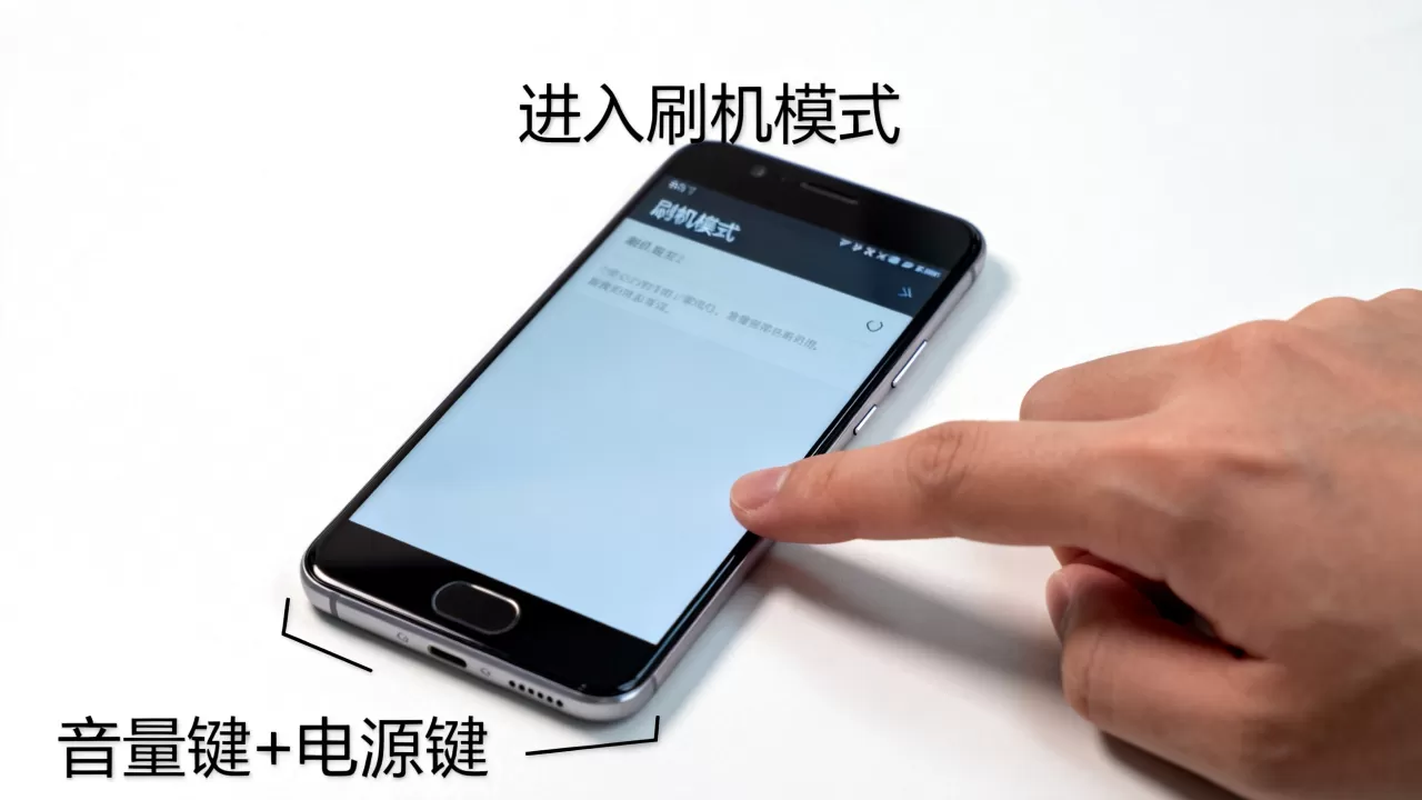 一加3t刷机模式怎么进，一加3t刷机模式