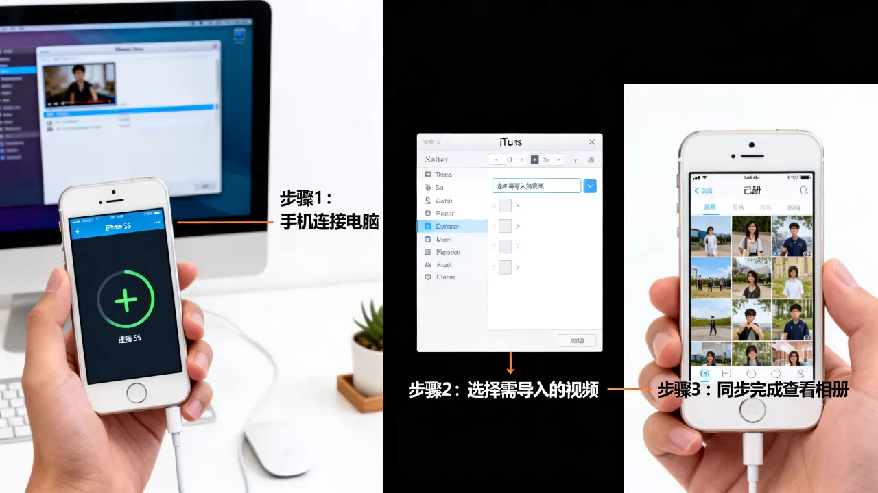 iphone5s怎么导入视频,iphone5s导入视频到相册方法 iphone5s怎么导入视频,iphone5s导入视频到相册方法