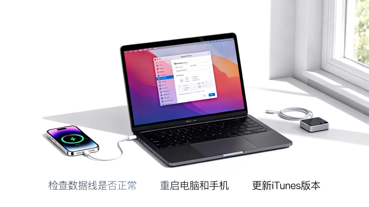 iphone连接电脑itunes没反应怎么办，itunes连接失败