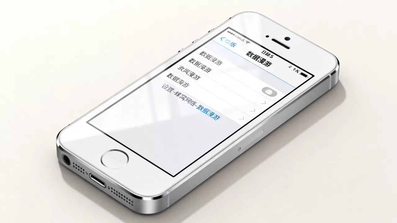 日版iPhone5s数据漫游能用吗，iPhone5s数据漫游设置