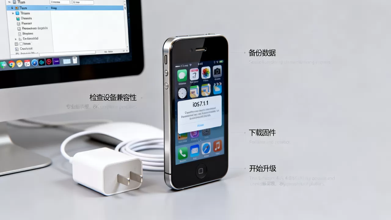 iphone4能升ios7.1.1吗，iphone4升级ios7.1.1教程