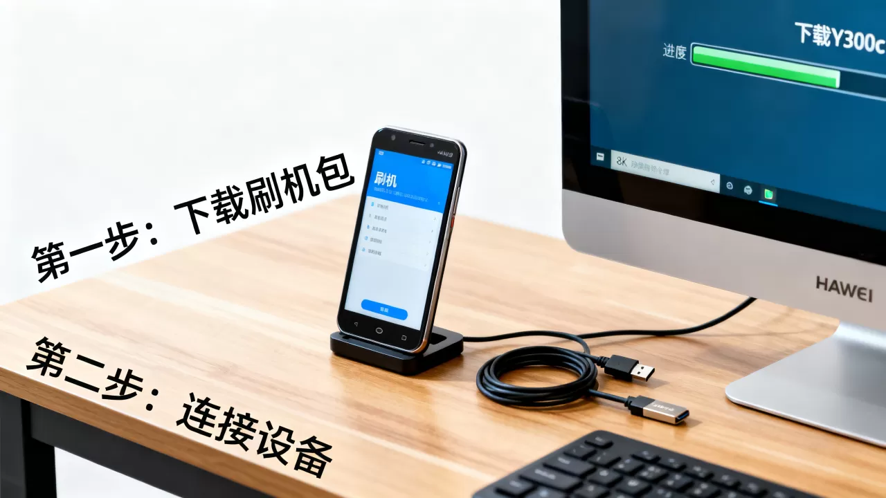 华为y300c刷机包，华为y300c刷机教程