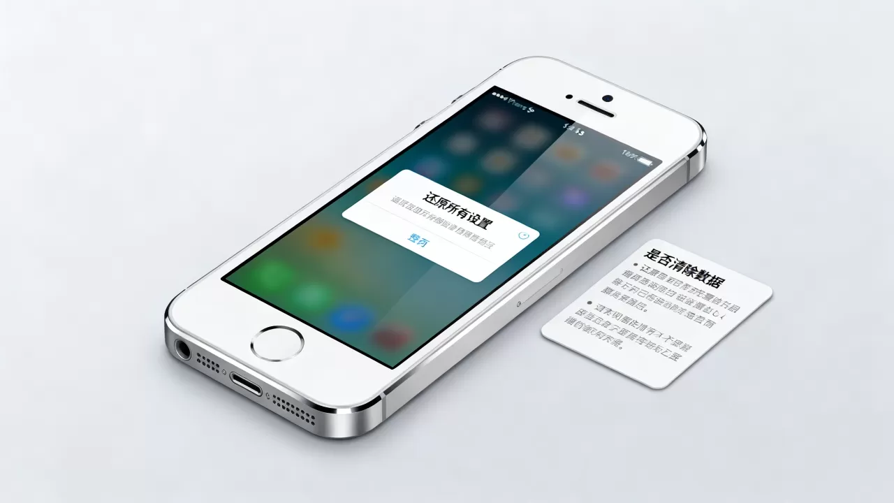 iphone5s还原所有设置,iphone5s还原所有设置会清除数据吗 iphone5s还原所有设置,iphone5s还原所有设置会清除数据吗