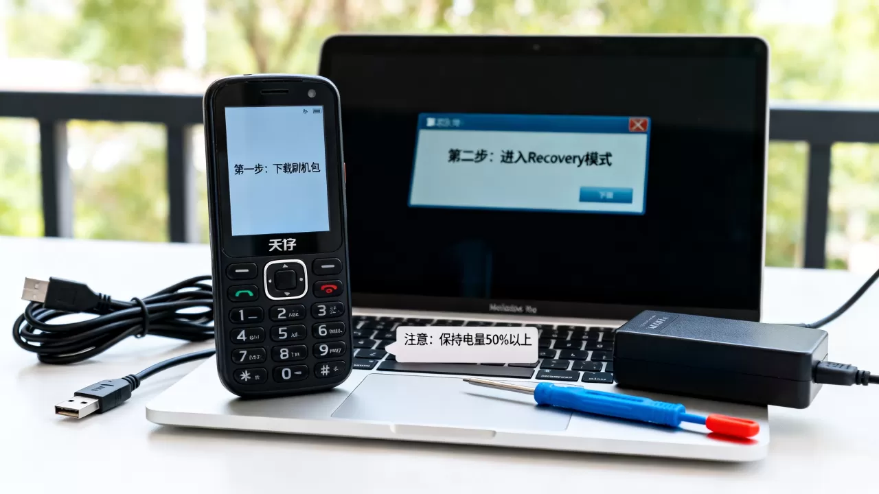 K-touch天语怎么刷机，天语手机刷机教程及常见故障解决
