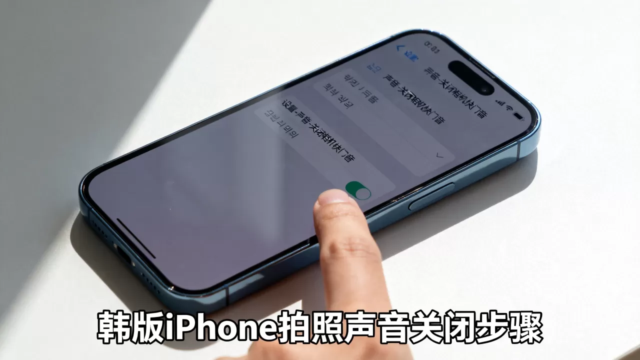 韩版iphone拍照声音怎么关,关闭相机快门音 韩版iphone拍照声音怎么关,关闭相机快门音