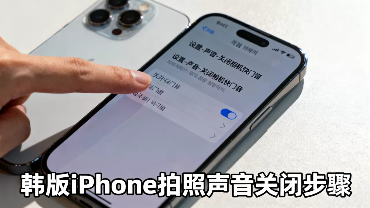 韩版iphone拍照声音怎么关,关闭相机快门音 韩版iphone拍照声音怎么关,关闭相机快门音