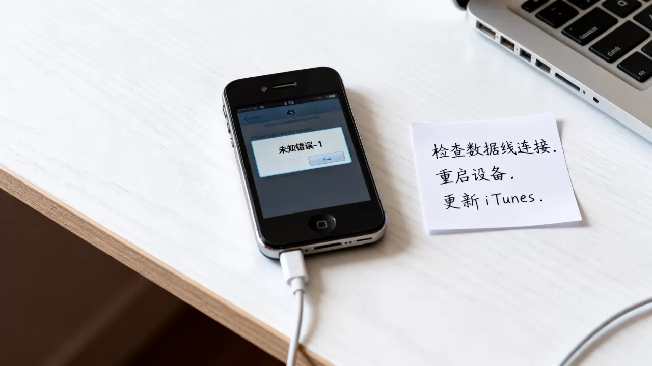 iphone4s未知错误-1怎么解决，iphone4s未知错误-1