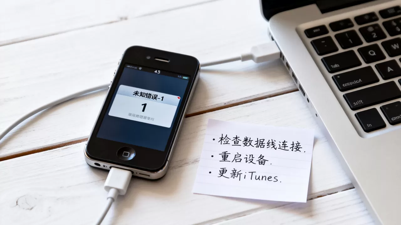 iphone4s未知错误-1怎么解决，iphone4s未知错误-1