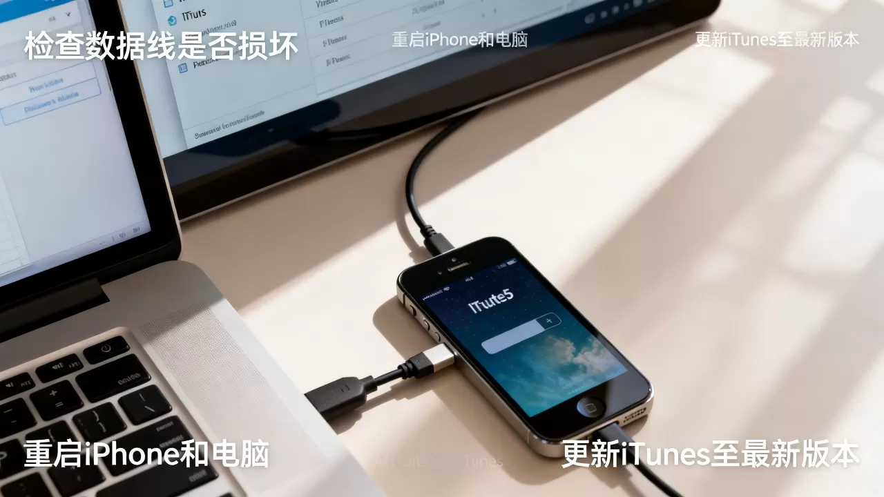 iphone5出现itunes怎么办，iphone5连接itunes无反应