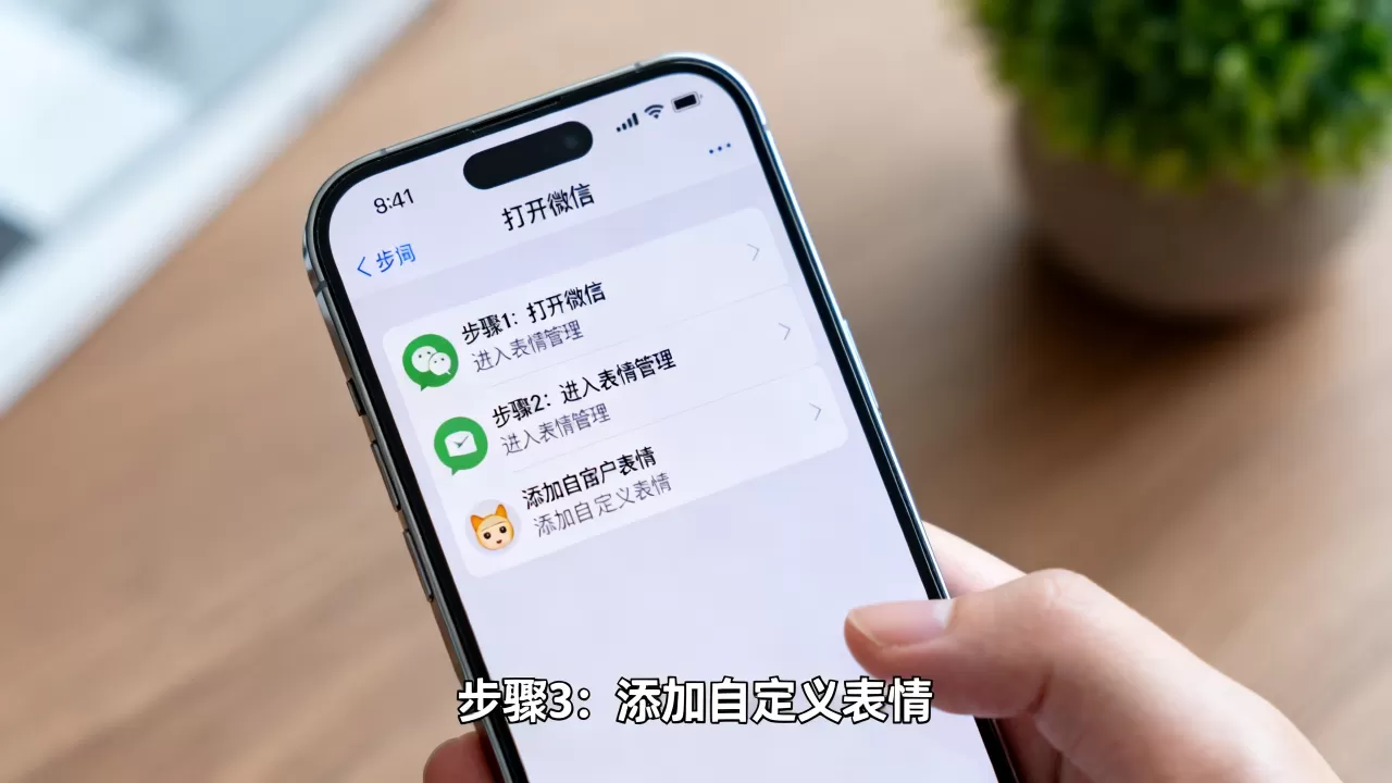 微信自定义表情怎么发?iphone苹果手机添加自定义表情教程 微信自定义表情怎么发?iphone苹果手机添加自定义表情教程