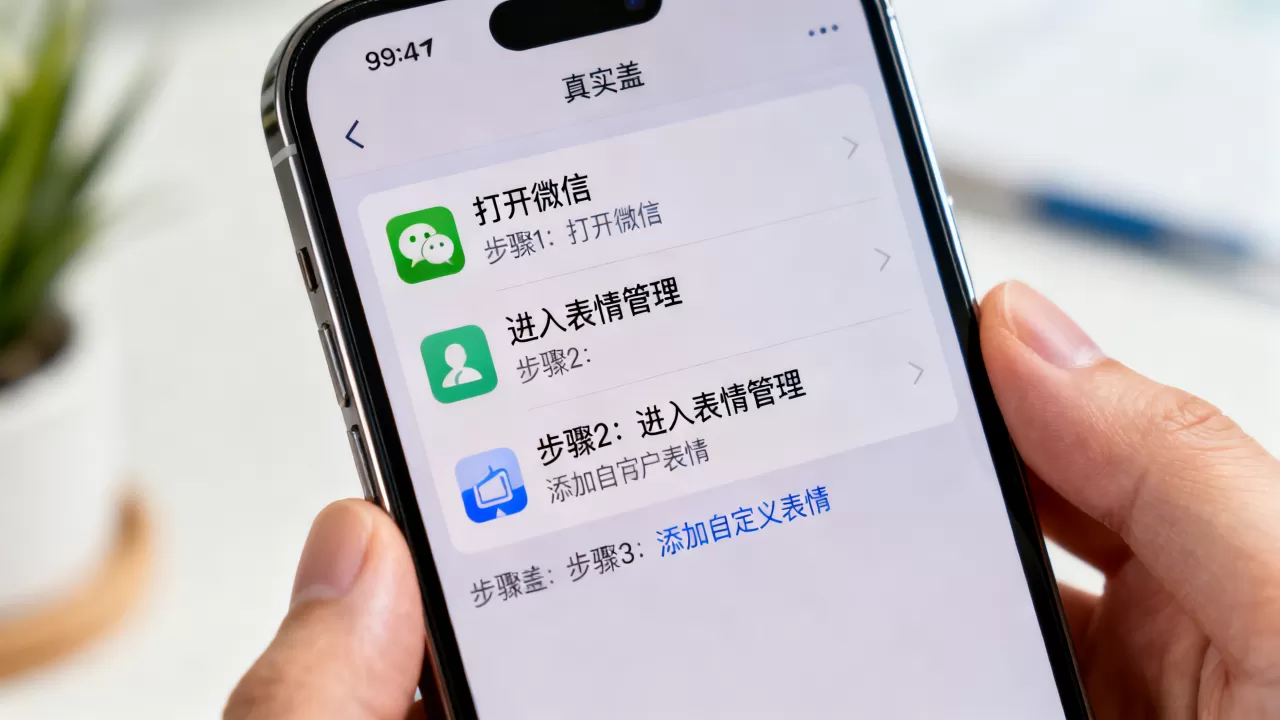 微信自定义表情怎么发?iphone苹果手机添加自定义表情教程 微信自定义表情怎么发?iphone苹果手机添加自定义表情教程