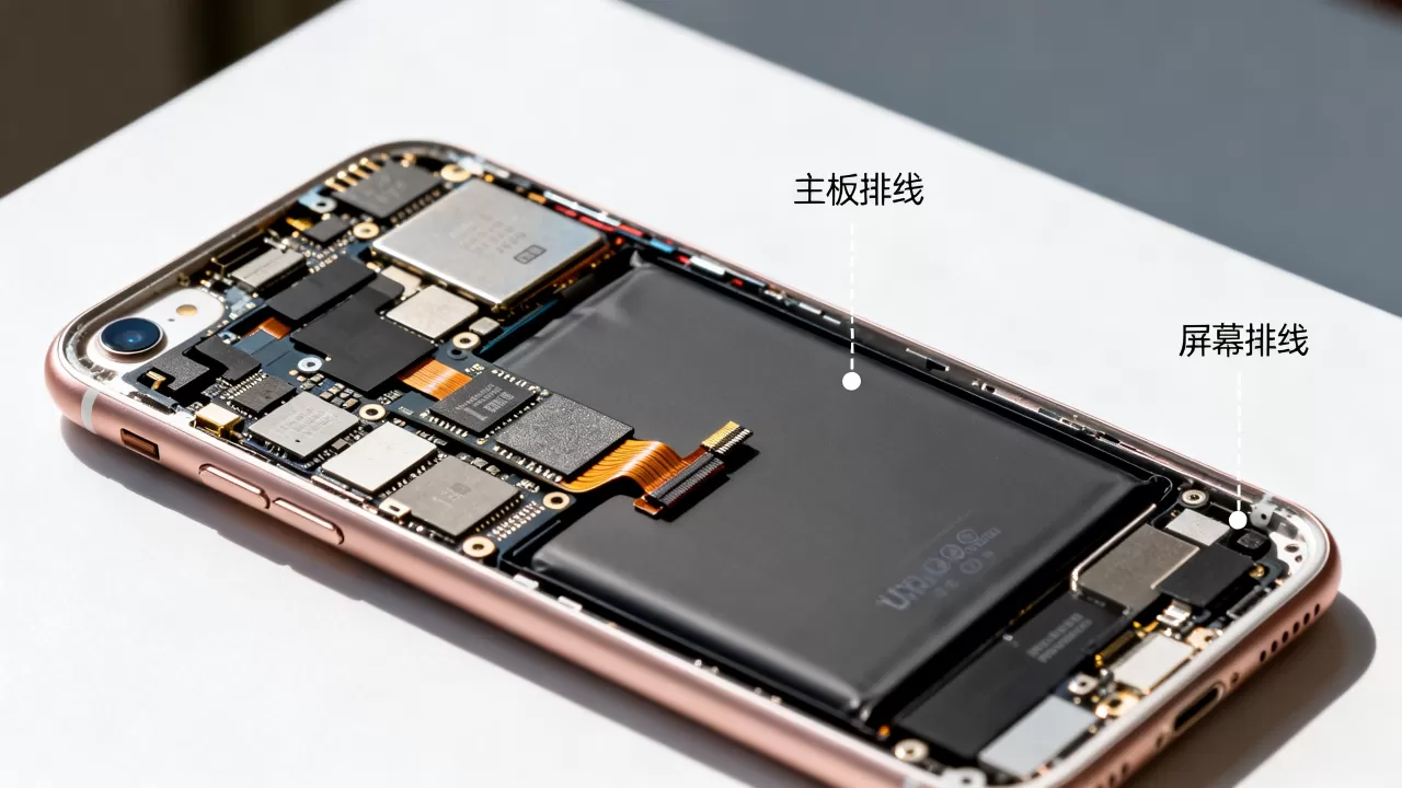iphone6的排线在哪里,iphone6排线位置图解 iphone6的排线在哪里,iphone6排线位置图解