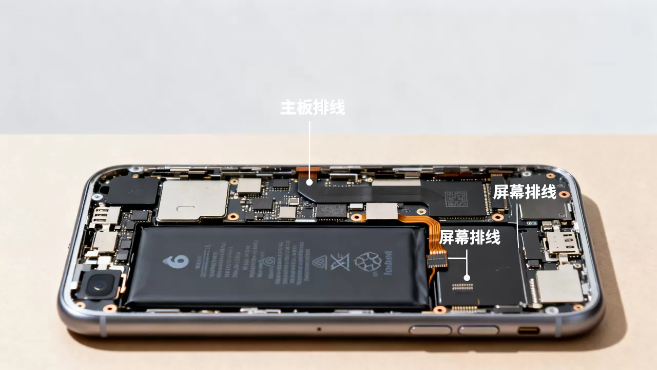 iphone6的排线在哪里,iphone6排线位置图解 iphone6的排线在哪里,iphone6排线位置图解