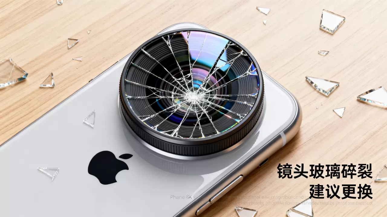iphone7镜头玻璃碎了怎么办，iphone7镜头玻璃碎了