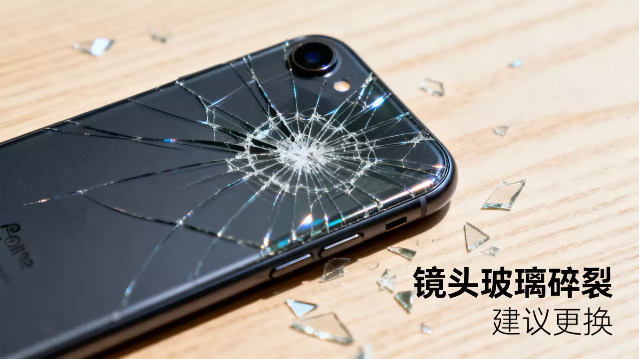 iphone7镜头玻璃碎了怎么办，iphone7镜头玻璃碎了