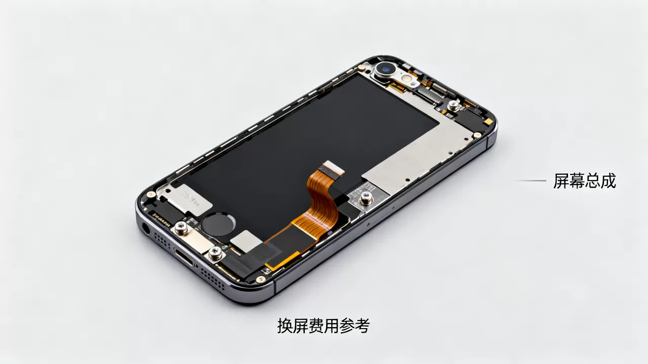 iphone 5s 换屏幕多少钱，iphone 5s 屏幕总成
